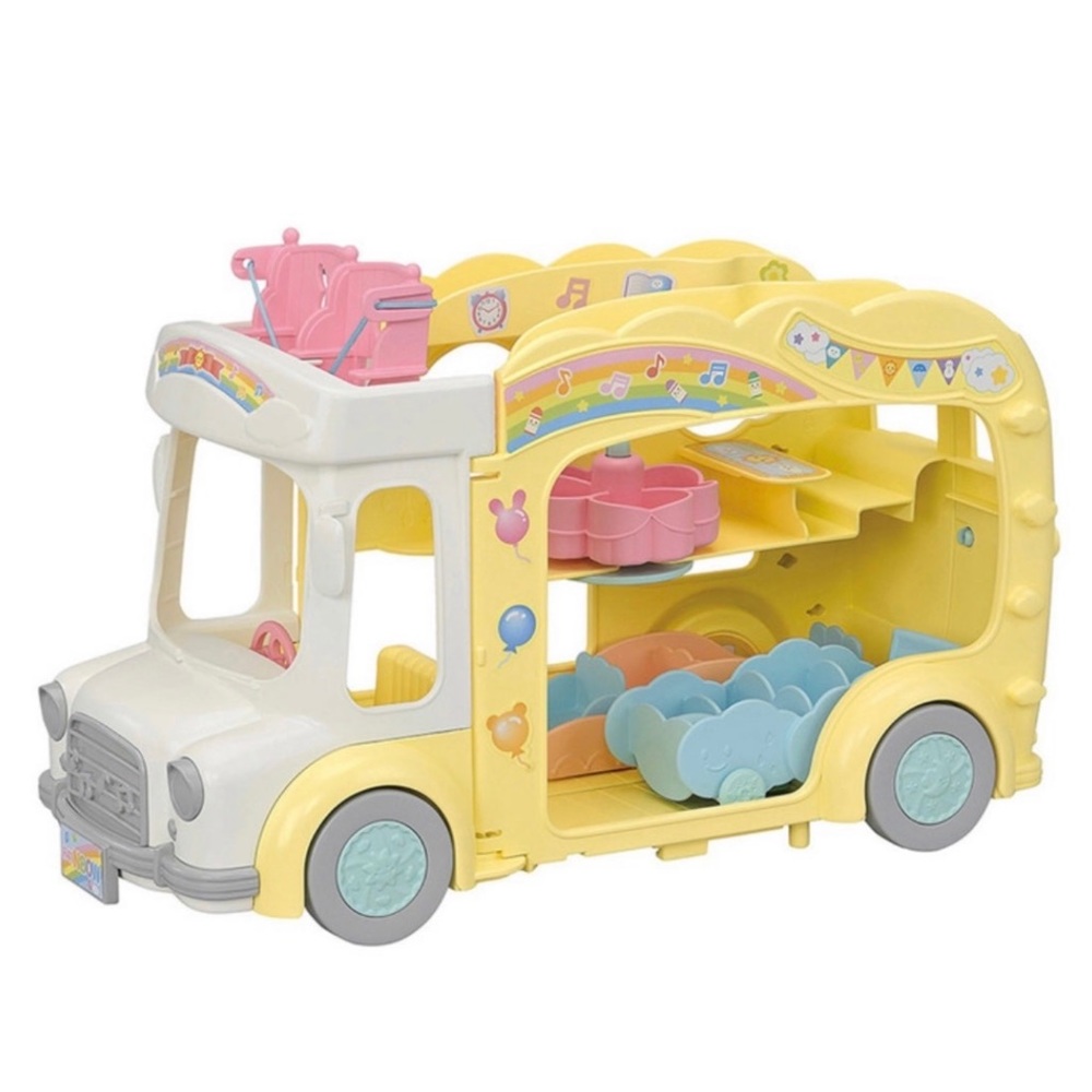 NEW! Calico Critters / Sylvanian Families Nursery School Bus